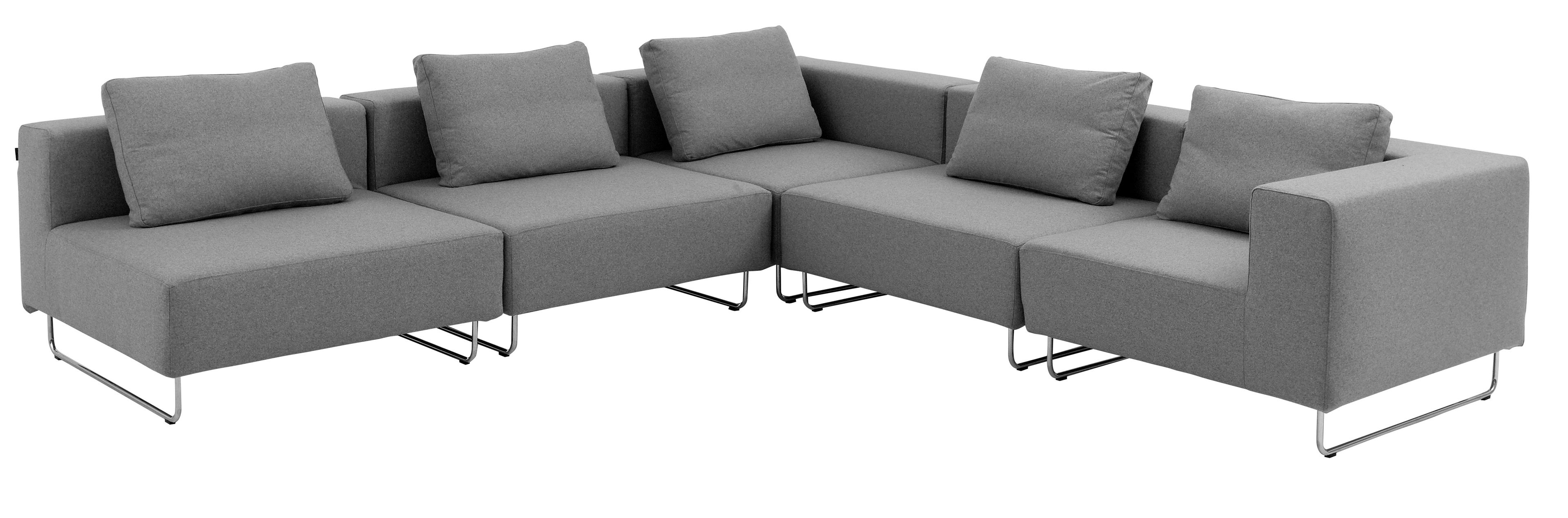 Модульный тканевый диван SOFTLINE Огайо ARCH-00090604 - Вид №5