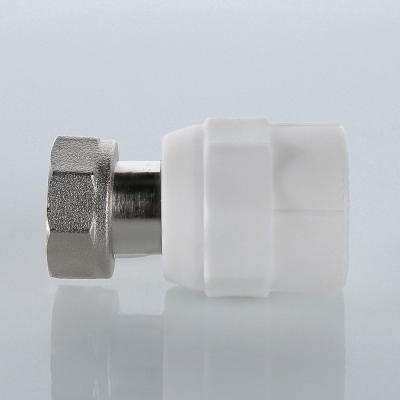 VTp.708.0.03206 Фитинг полипропиленовый с накидной гайкой Valtec 32 мм x 1"  - Вид №4