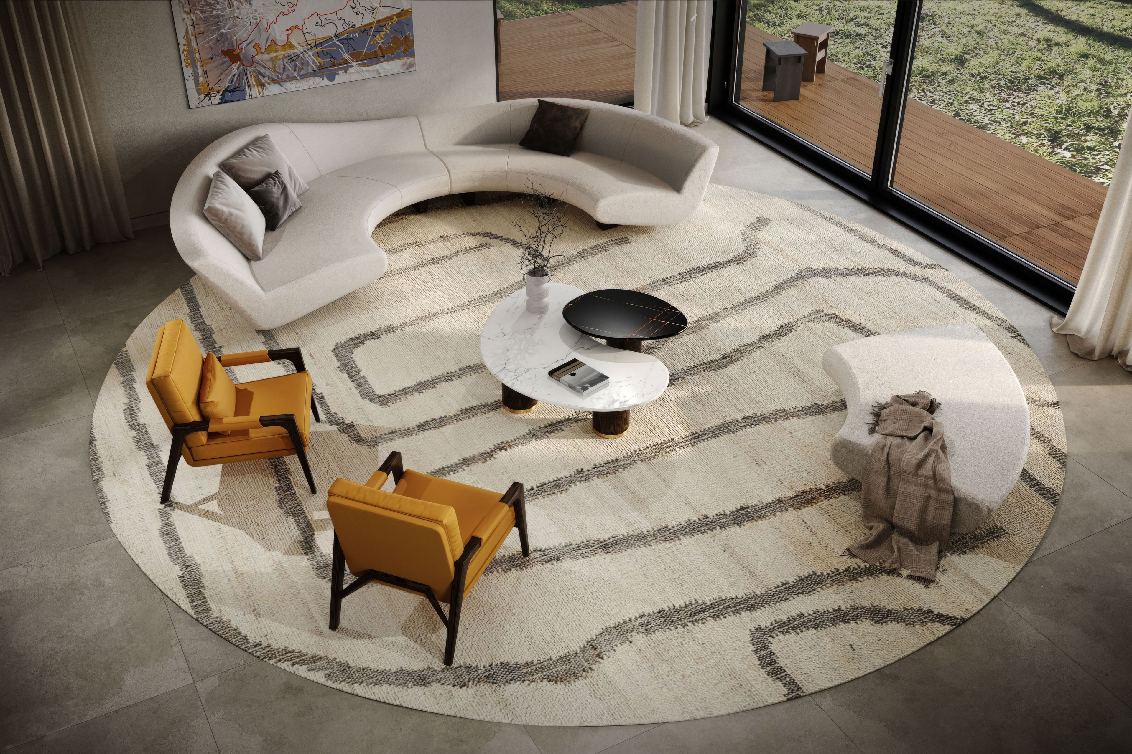 Мраморный журнальный столик Formitalia LUNA ARCH-00103127 - Вид №3