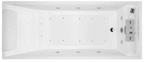 NOVELLINI Прямоугольная ванна Sense sun-id-1382731 - Вид №3