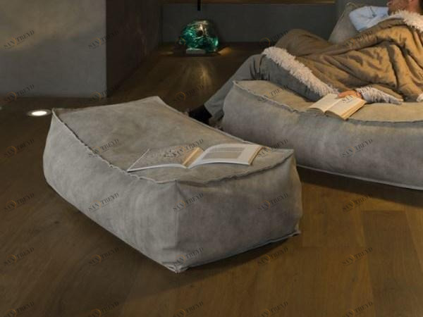 Verzelloni Прямоугольный пуф из ткани Zoe sun-id-1492266