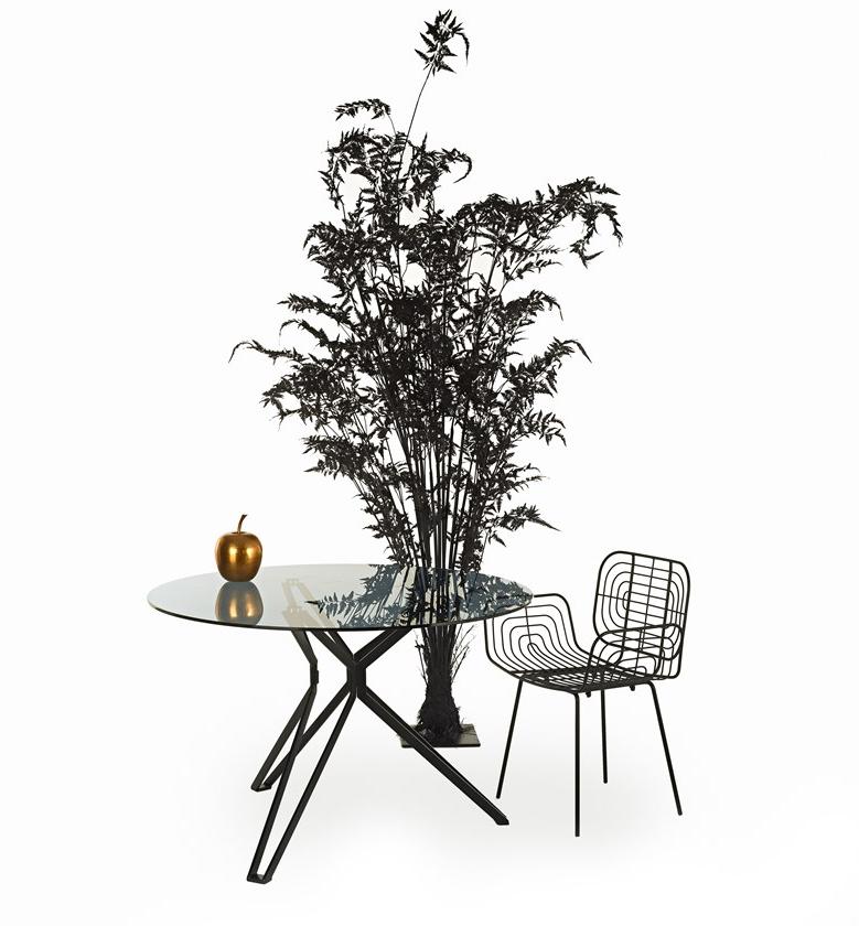 Pols Potten Круглый стол для гостиной из стали и стекла sun-id-1481185 - Вид №2