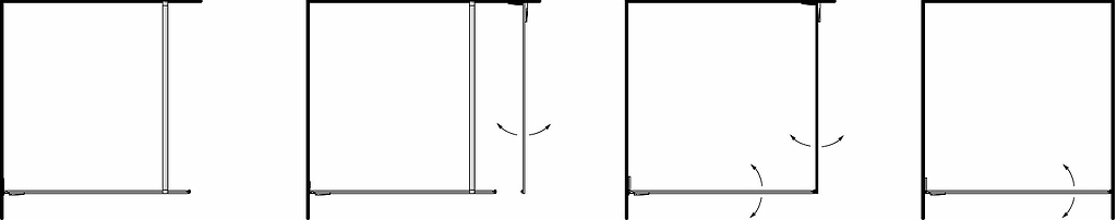 686181 Душевая дверь IFO Stella, дверь IFO Stella 900 левая - Вид №5