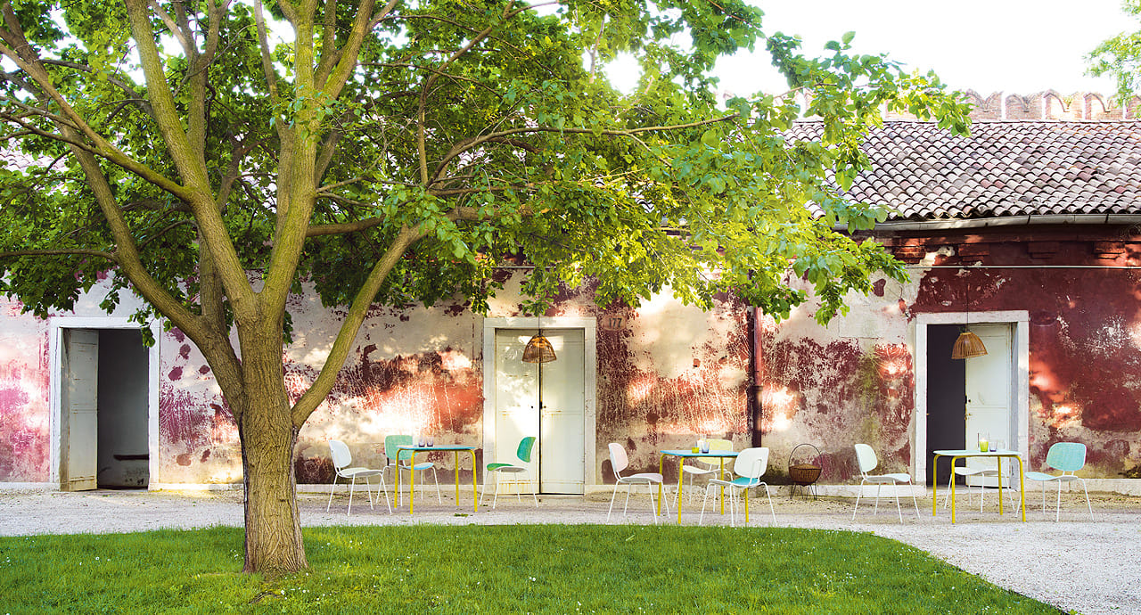 Штабелируемый квадратный садовый стол Paola Lenti Лидо ARCH-00087459 - Вид №2