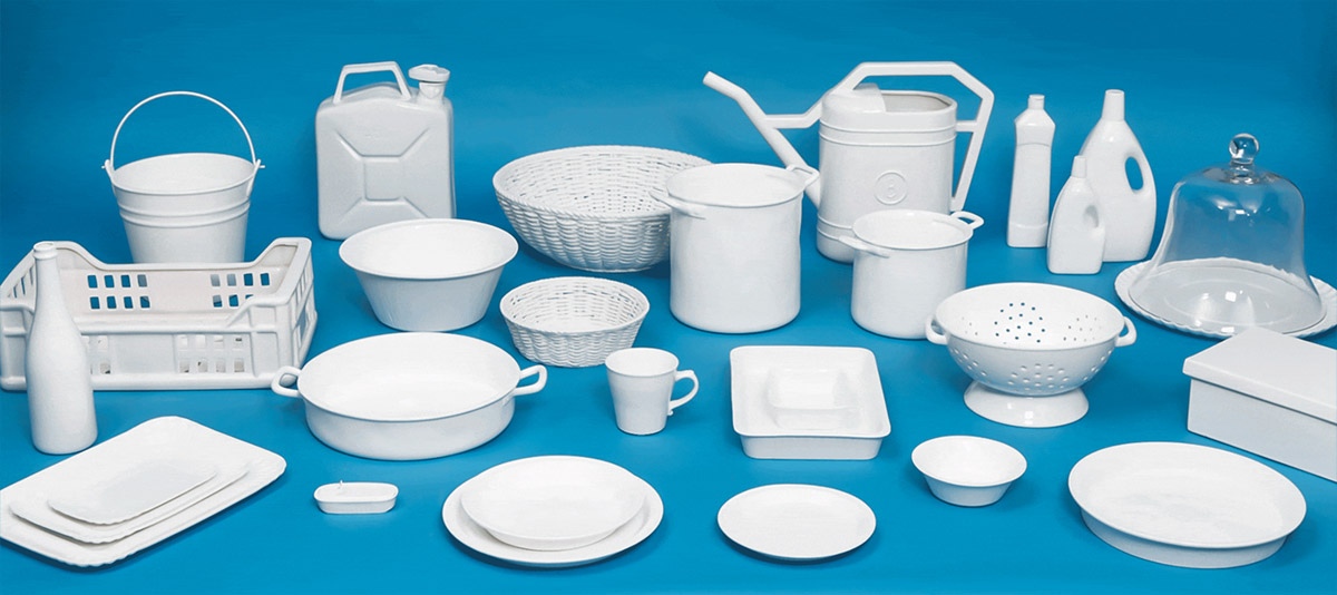 Банка с крышкой фарфоровая 15х15 см белая Estetico Quotidiano Large SELETTI  00-3883317 Белый  - Вид №2