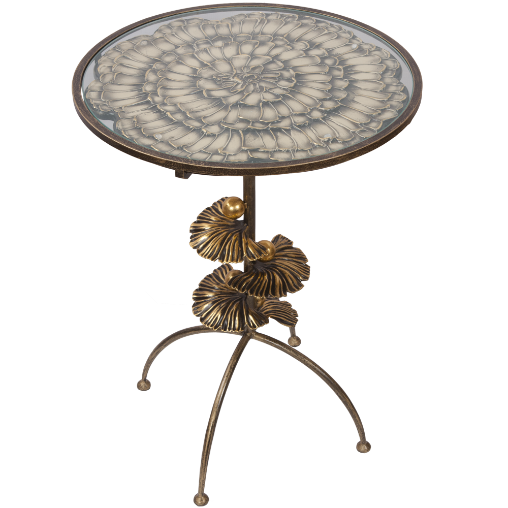 19035 Столик декоративный Терра Роуз Бронза BOGACHO 4627155813710