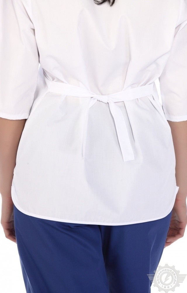 66195 Куртка "Сервис" белая  Медицинская одежда  размер 54/158-164 Спецодежда  - Вид №9