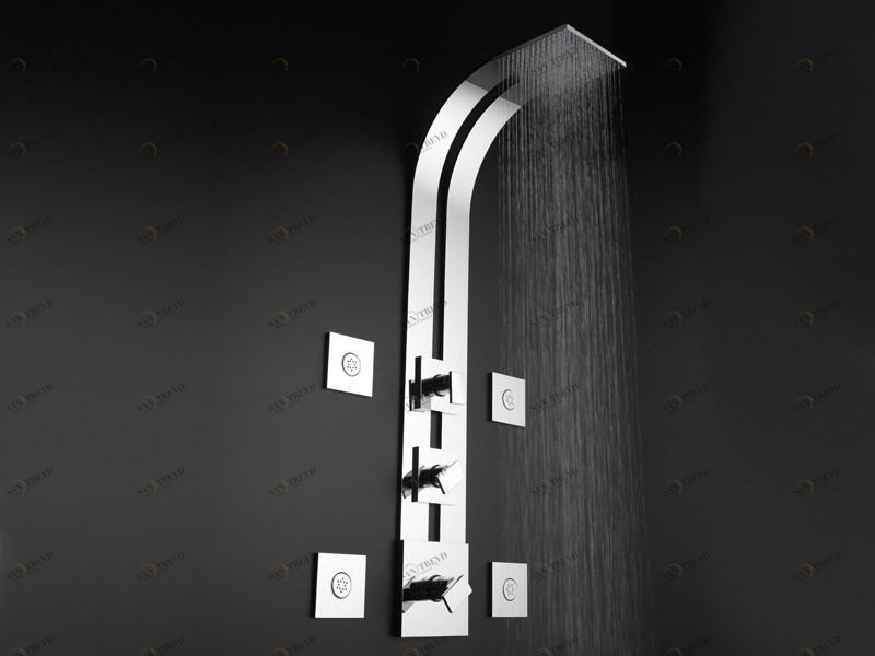 GRAFF Душевая стойка с душевой лейкой Solar sun-id-1485121