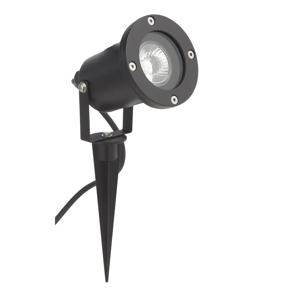 Cпот садово-парковый Inspire Ada 28 Вт IP65 цвет черный 15430023 STLM-2116294  - Вид №1