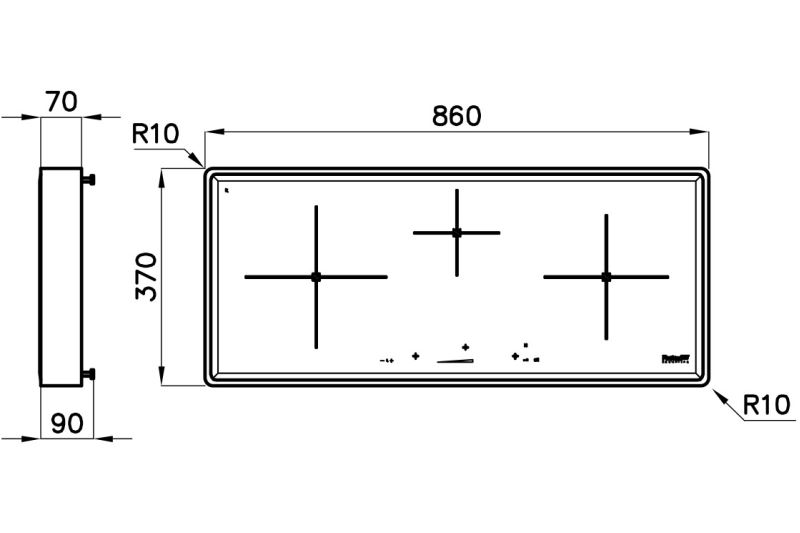 5130241 Варочная панель Ognidove 5130 241 Fosterspa  - Вид №1