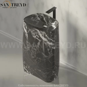 ACER0896FGC Напольная раковина стоящая овальная Agape Pear