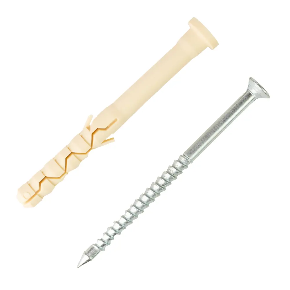 Дюбель-гвоздь цилиндрический Европартнер нейлон 8x80 мм 10 шт STLM-2128638