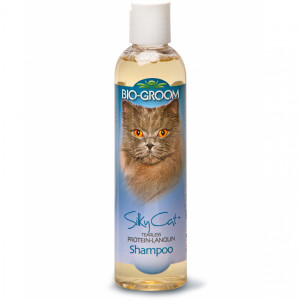 Т00000619 Шампунь-кондиционер для кошек Silky Cat протеин-ланолин 236мл BIO-GROOM