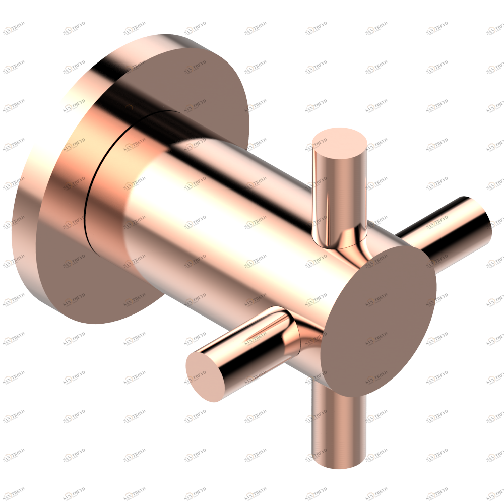 G5A-30B Маховик для встраиваемого в стену вентиля Thg-paris Nano Розовое золото G5A 30B CAT.F