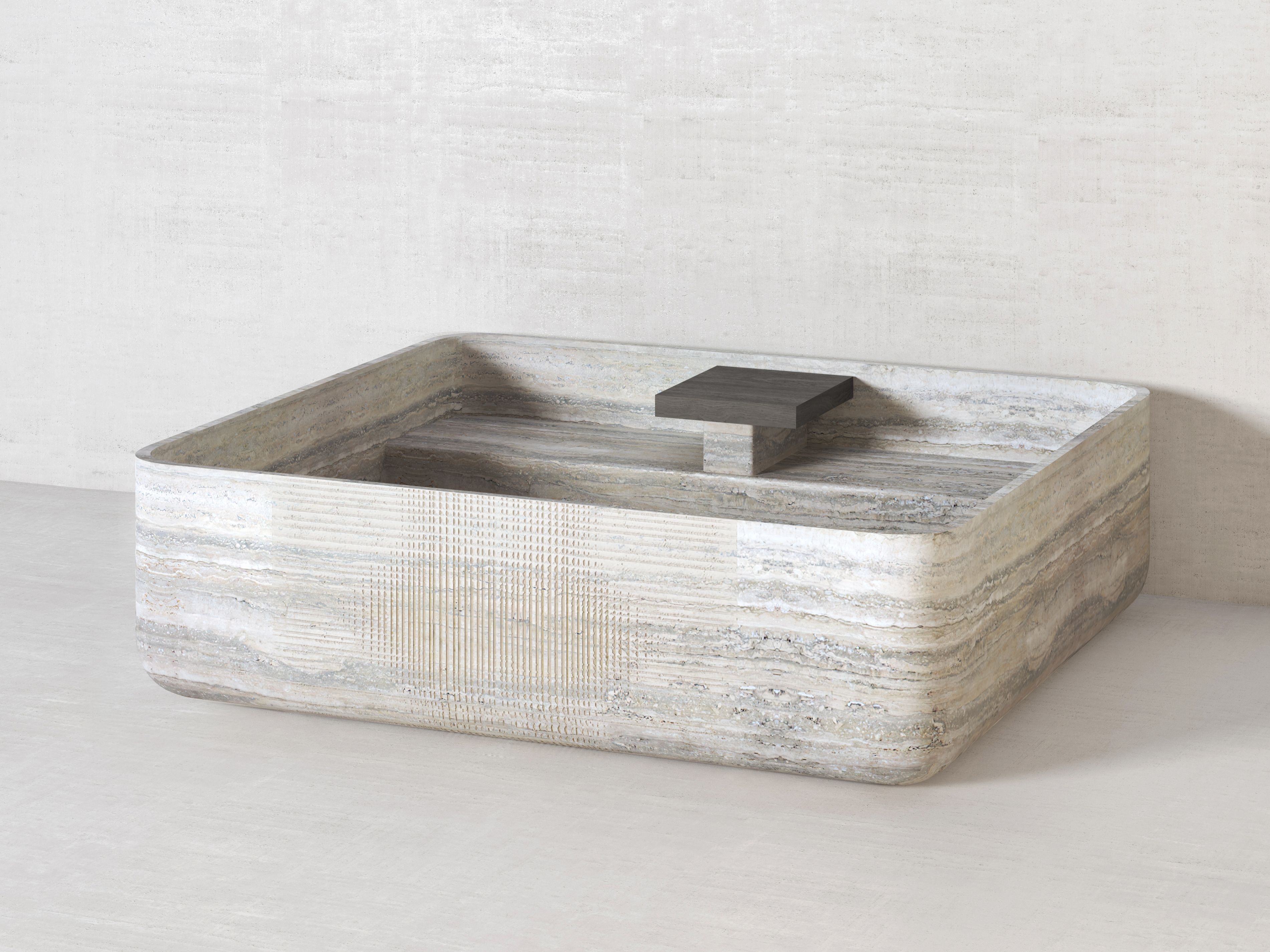 Ванна из натурального камня Davani Meridian ARCH-00007829