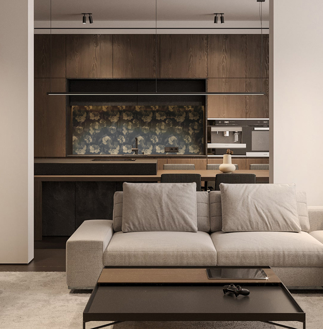 Стеновые панели - Эквадоро грей LIGRON LIST117 2279 - Вид №5