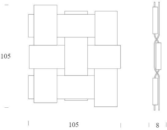 Tonin Casa Квадратное настенное зеркало  7521  - Вид №1