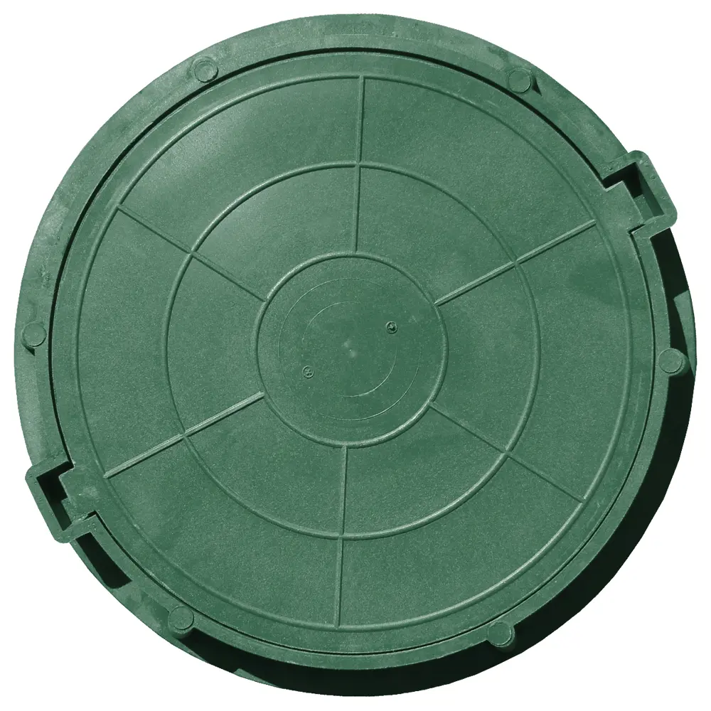 Люк ППК тип Л 580x60 мм до 3 т зеленый полимерпесчаный Santreyd STLM-2028775 - Вид №1