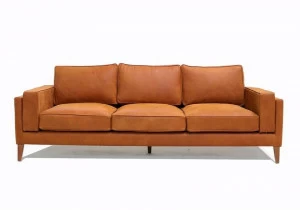 Moanne 3-х местный кожаный диван Coyoacán