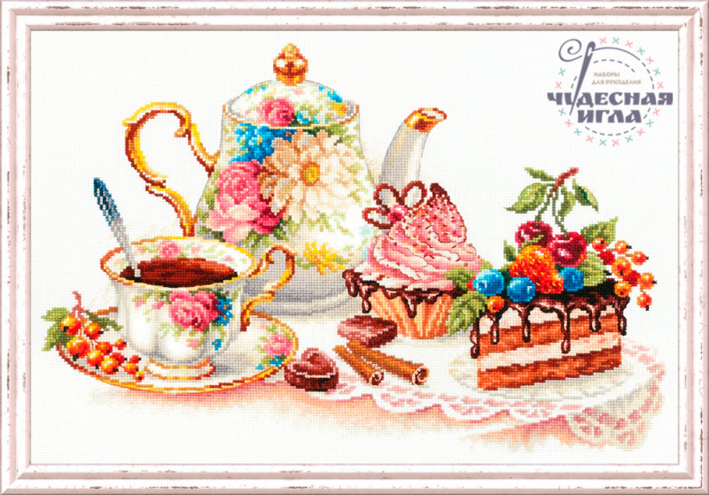 120-001 Для души Набор для вышивания Чудесная Игла 40 х 28 см Чудесная игла 