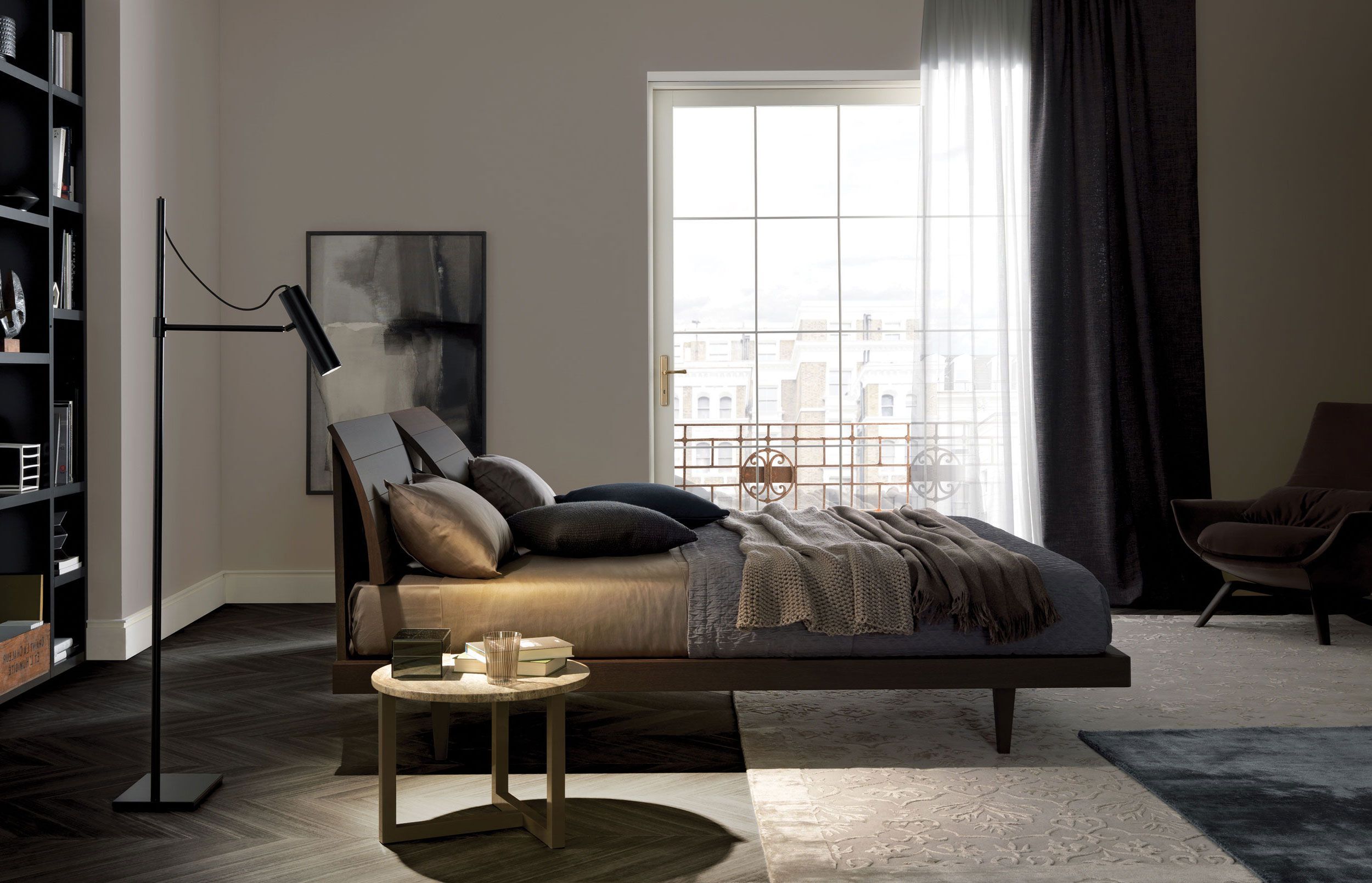 Деревянная двуспальная кровать MisuraEmme GIORGIA ARCH-00092194 - Вид №5