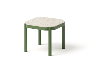 Алюминиевый квадратный журнальный столик для сада