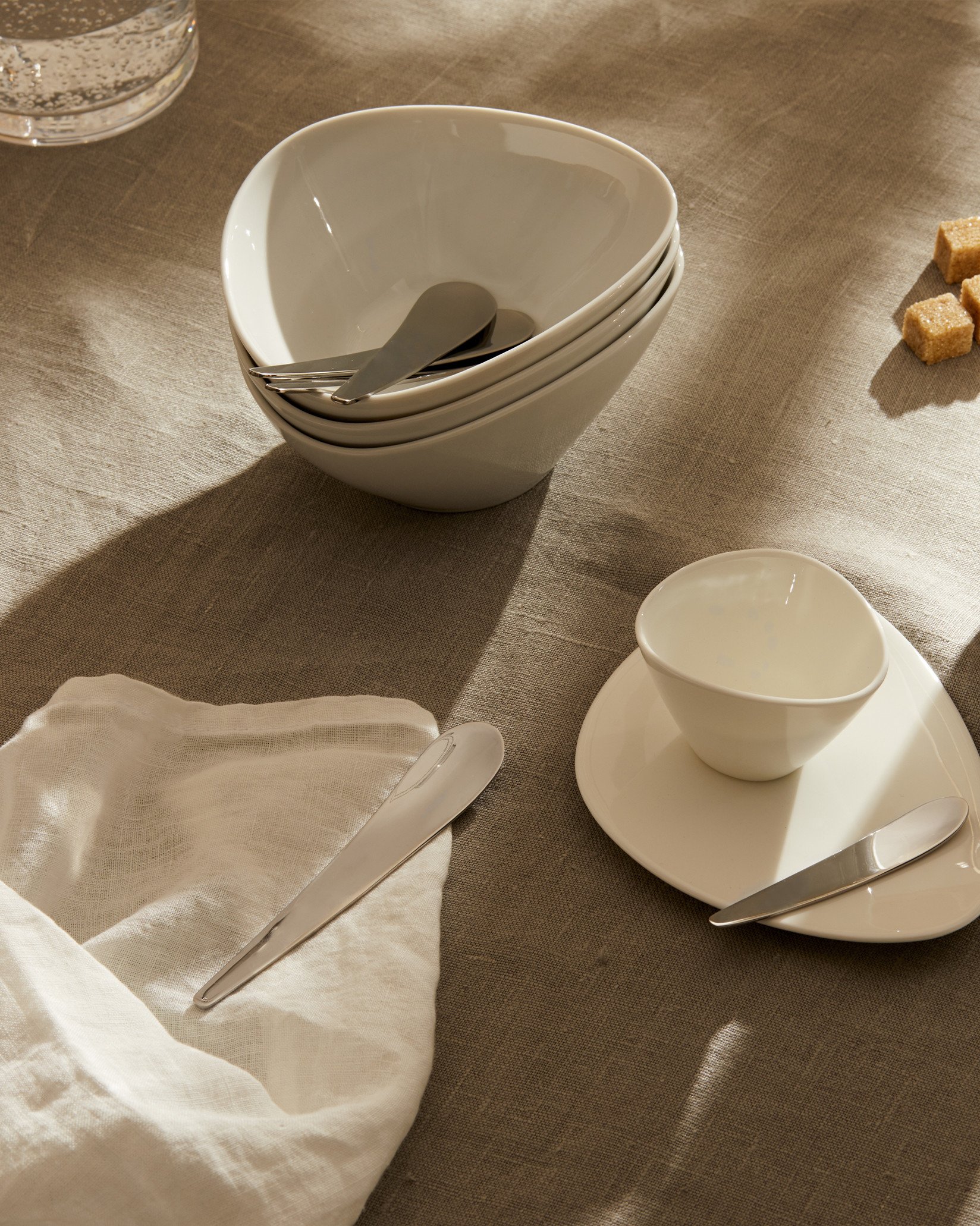 Набор из 4 ложек для мороженого Alessi Colombina collection FM06/22S4 - Вид №1