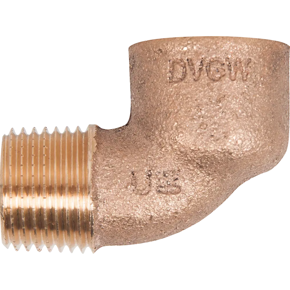 Уголок Viega 264024, внутренняя/наружная резьба, 1/2", бронза 264024 82314227 STLM-2075396  - Вид №1