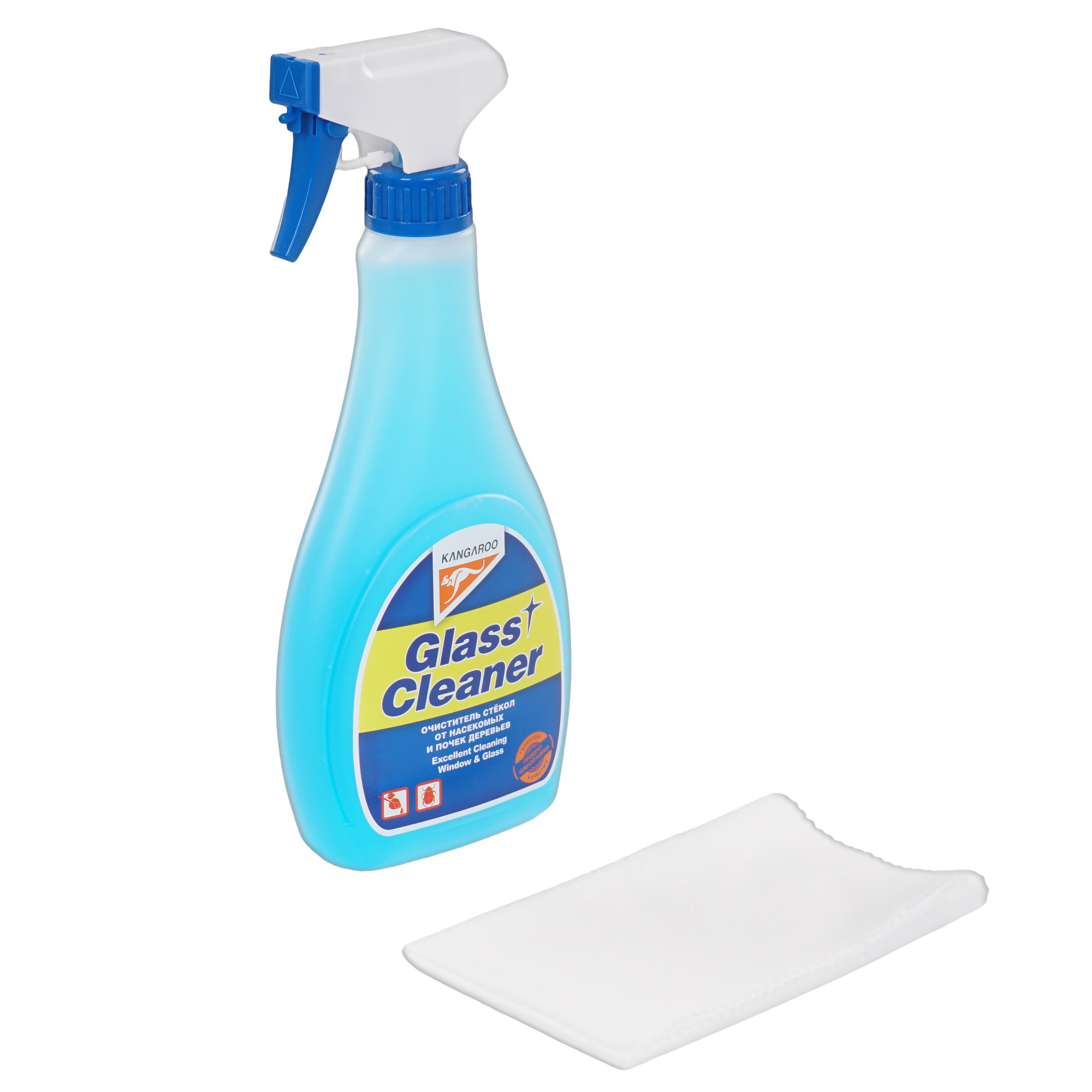 5336314 Средство для очистки стекол и зеркал Kangaroo Glass cleaner STDN-0136050