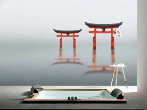 Baboon Пейзаж виниловые обои Bespoke