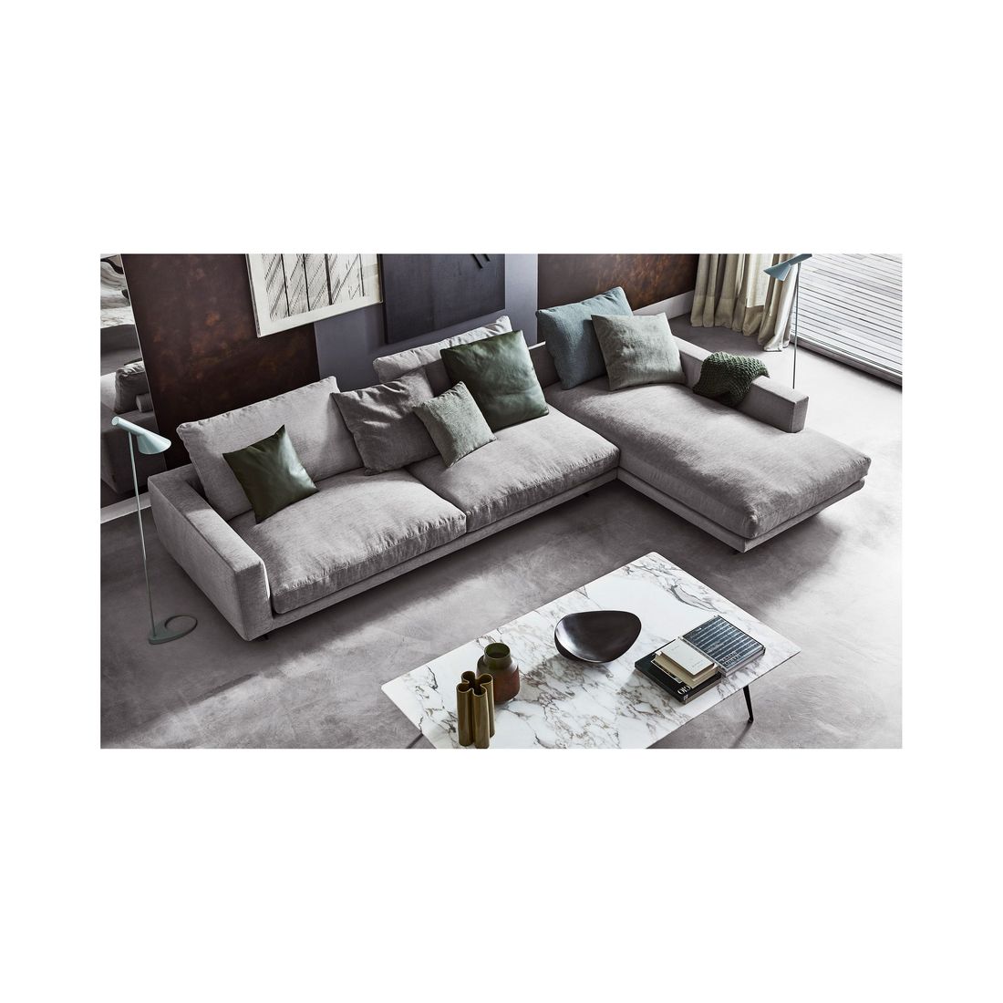 Диван / CAMPIELLO Flexform sun-id-374040 - Вид №1