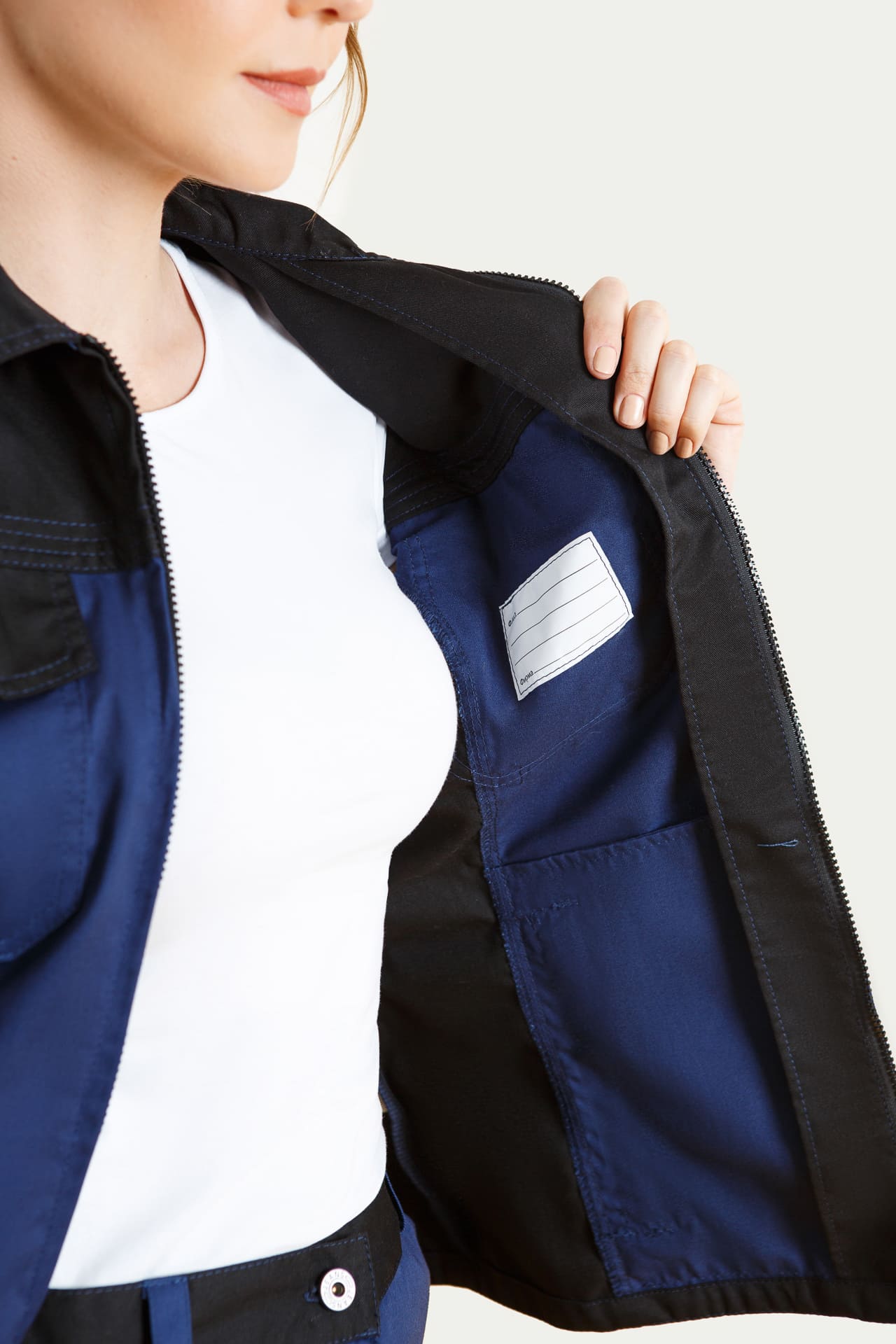 4997665 Костюм  женский темно-синий с черным STATUS  Женская размер 56-58/170-176  - Вид №10