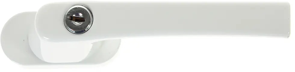 81950435 Ручка балконная двусторонняя узкая с ключом STLM-0014686