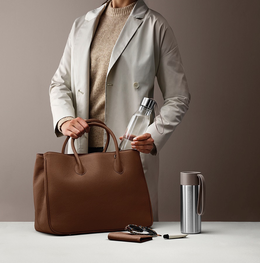 Термос 350 мл пурпурно-серый To Go EVA SOLO ДИЗАЙНЕРСКИЕ 00-3871926 Серый  - Вид №1