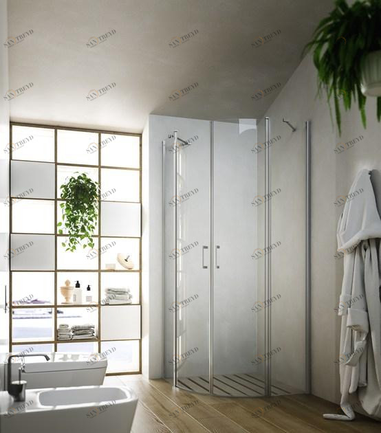 Glass1989 Полукруглый душевой бокс Showering sun-id-1490060