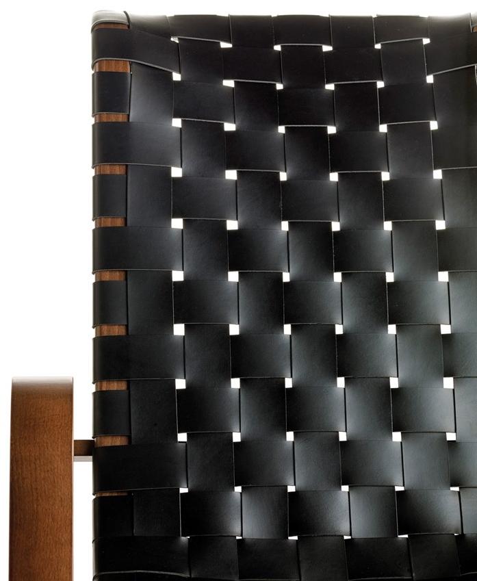 Crassevig Кожаное кресло-качалка с подлокотниками Dondolo sun-id-1416411 - Вид №1