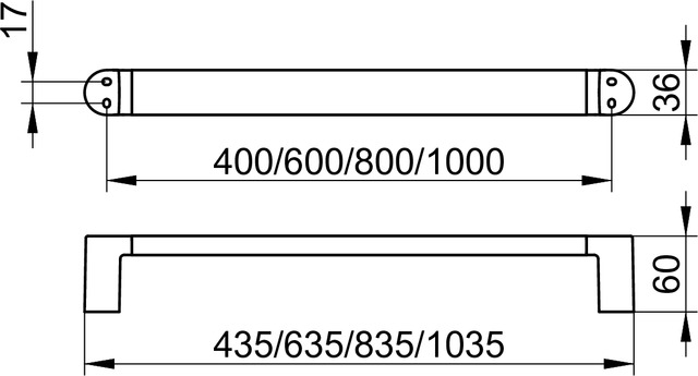 11601010600 Полотенцедержатель KEUCO Elegance - Вид №2