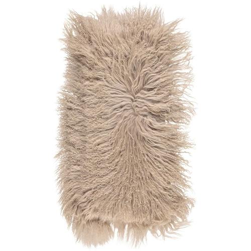 NCL1060_WS Подушка мех тибетской козы 28x56 Natures Collection Santreyd 