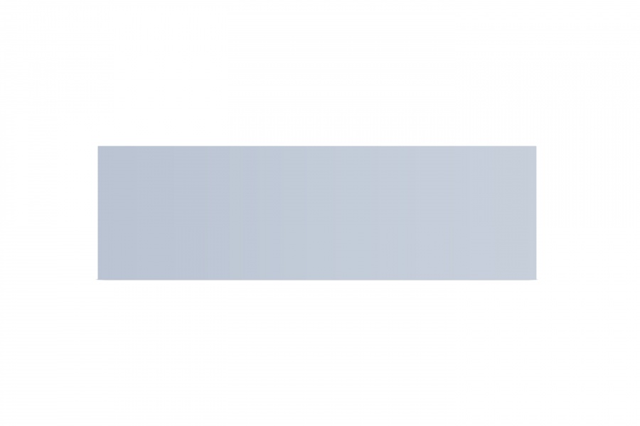 W30A-170-000W-PWSG декоративная фронтальная панель для ванны 170х75 светло-голубой AM.PM Sensation