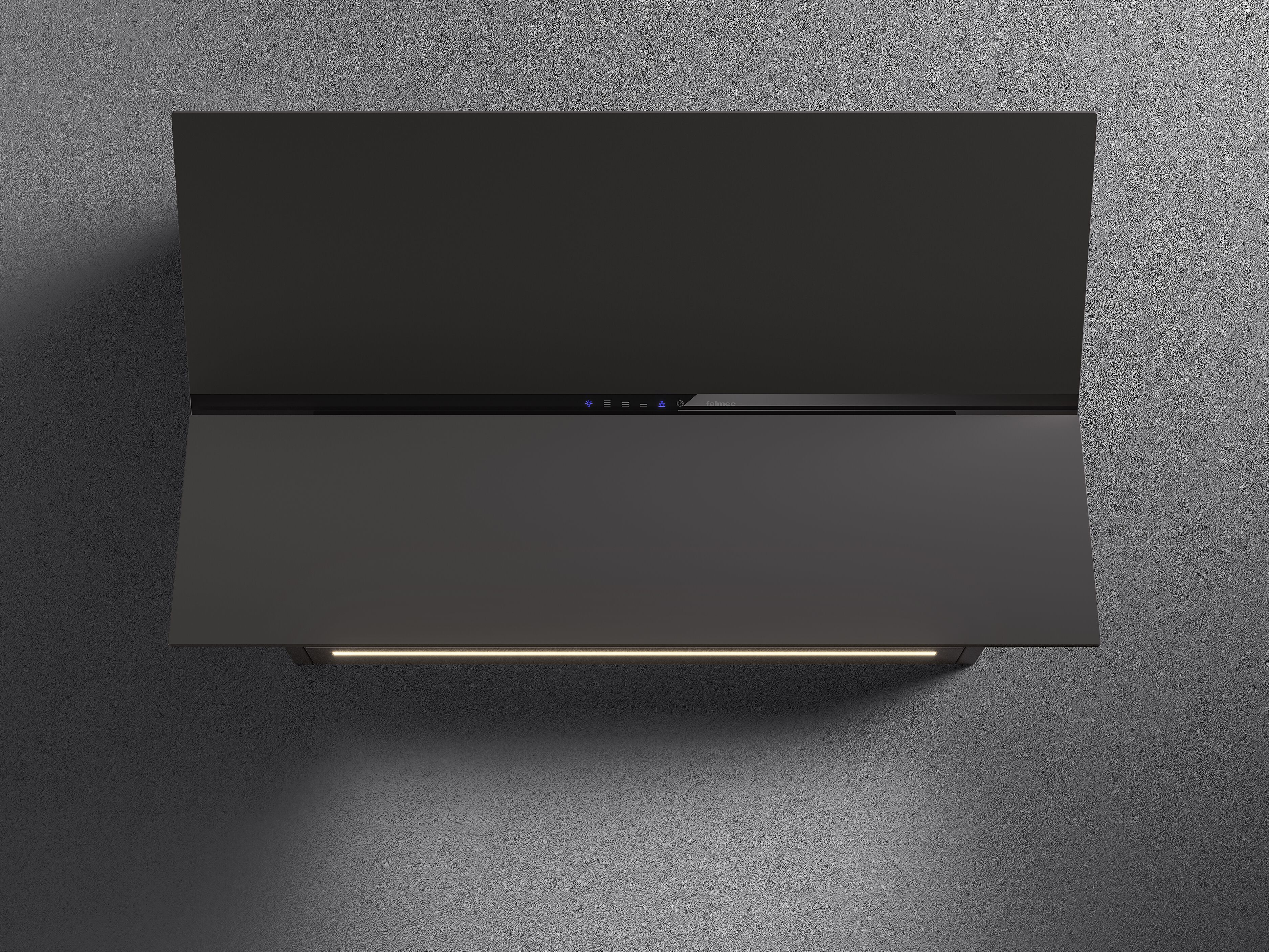 Настенный стальной вытяжной вентилятор с активированным углем Falmec дизайн ARCH-00098273 - Вид №1