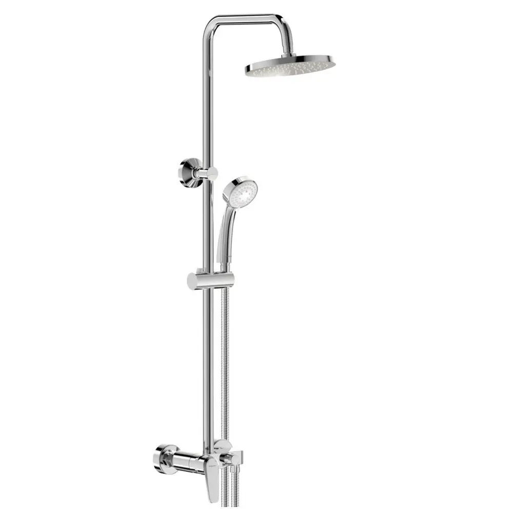 Душевая стойка Vidima Balance со смесителем 3 режима цвет хром STLM-2097835