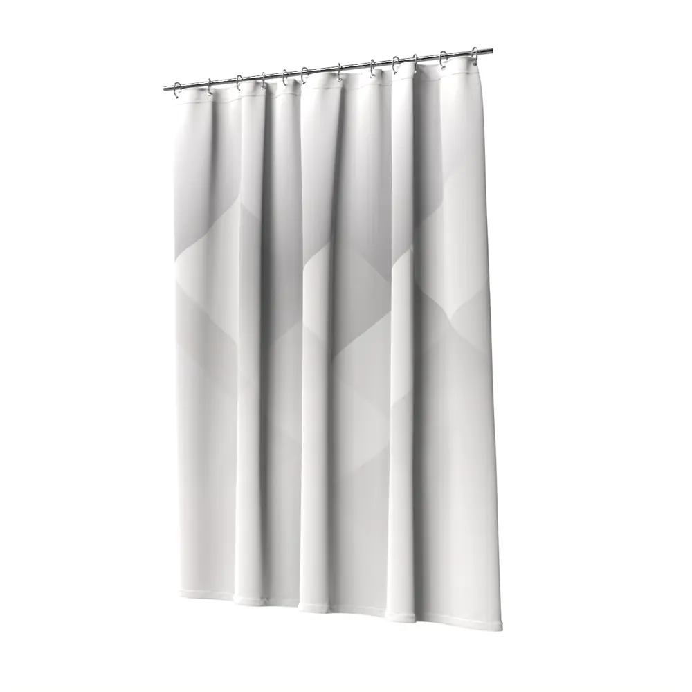 Штора для душа Lemer Tinto — серый минимализм для современной ванной 89384988 STLM-1569431 - Вид №1