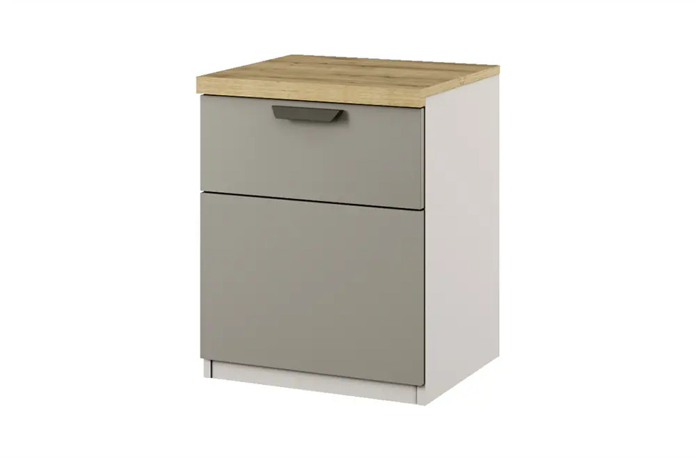 91733275 Комод Anrex 1D1S 1 ящик 45.20x39.40x57.70 ЛДСП цвет персидский жемчуг/ирландский ликер STLM-1083254