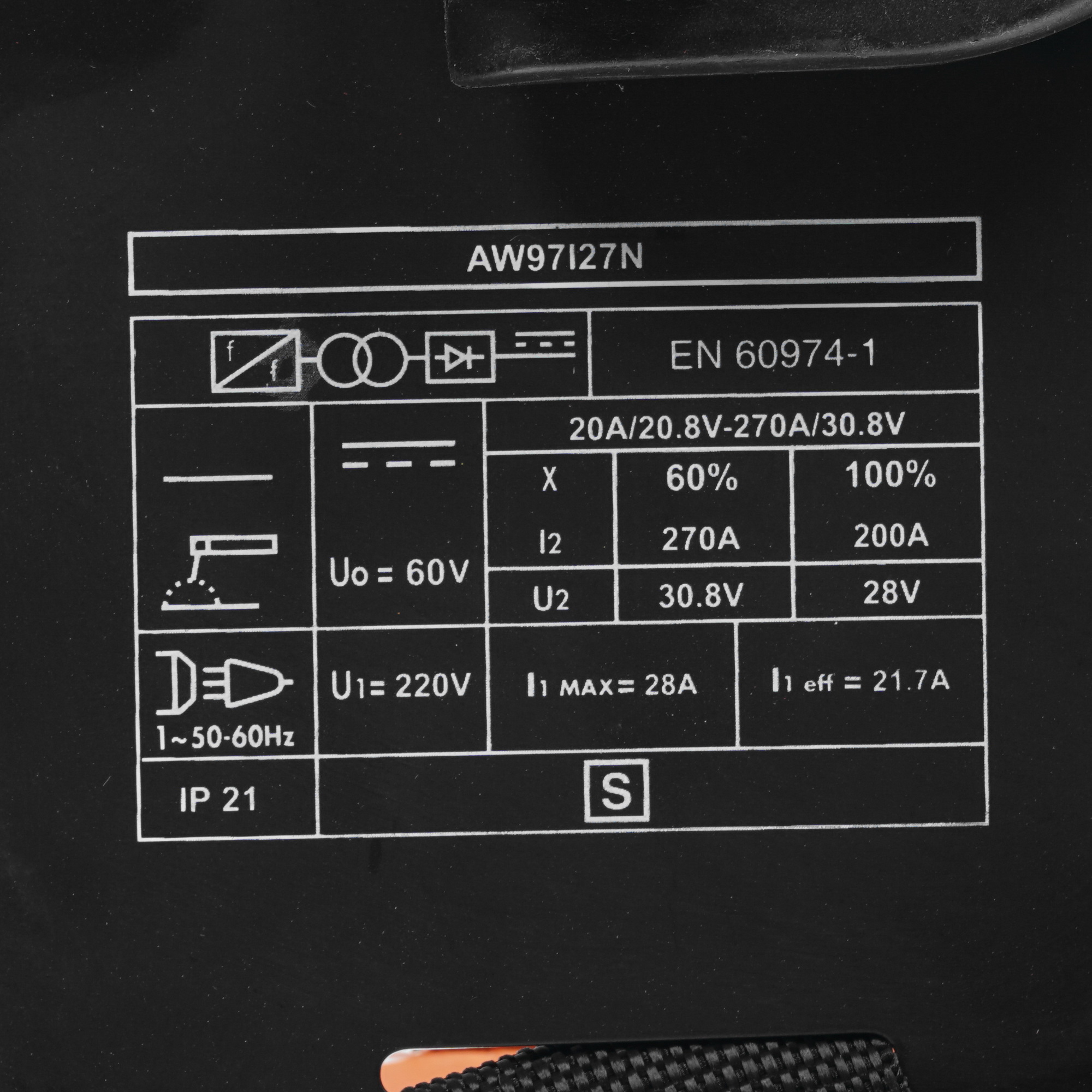 Сварочный аппарат Sturm! AW97I27N 8114380 STDN-0082889 - Вид №4