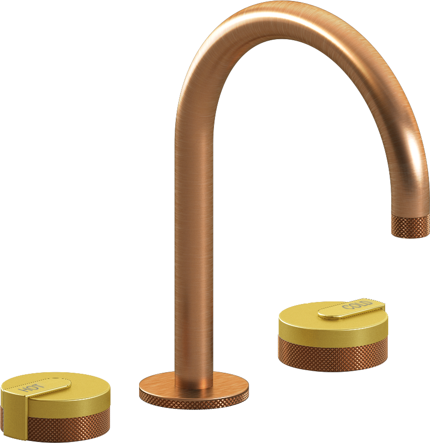 E-11512-R1BB-L1BB-BRG Смеситель для умывальника на 3 отвертия GRAFF MOD+