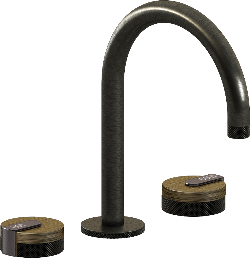 E-11512-R1VBB-L1OX-BOX Смеситель для умывальника на 3 отвертия GRAFF MOD+