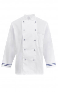 64721 Куртка поварская "Люкс-Лайт" синяя полоска  Повар  размер 60-62/182-188