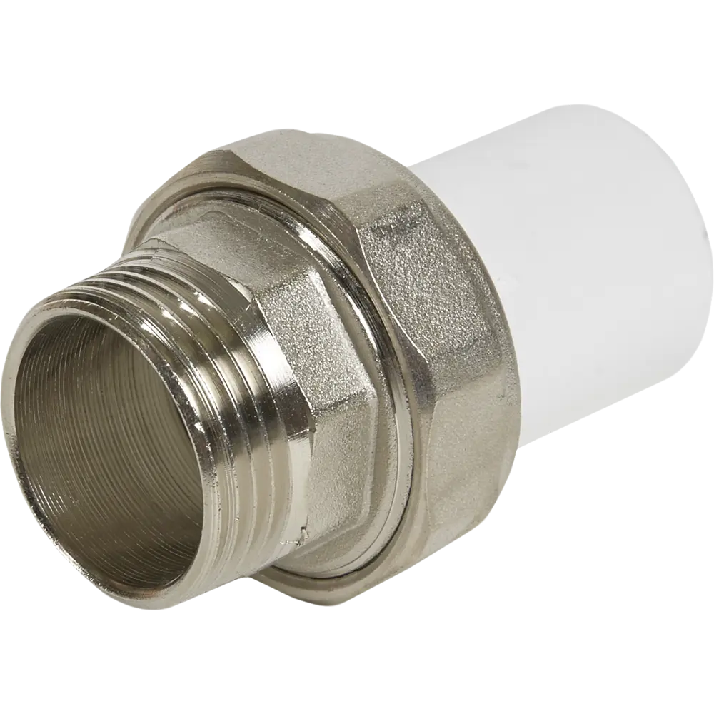 Муфта разъемная РВК 3/4"x25 мм НР полипропилен 020523 STLM-2135874