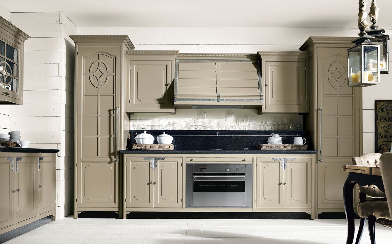Лакированная кухня Marchi Cucine New Classic ARCH-00076081 - Вид №1