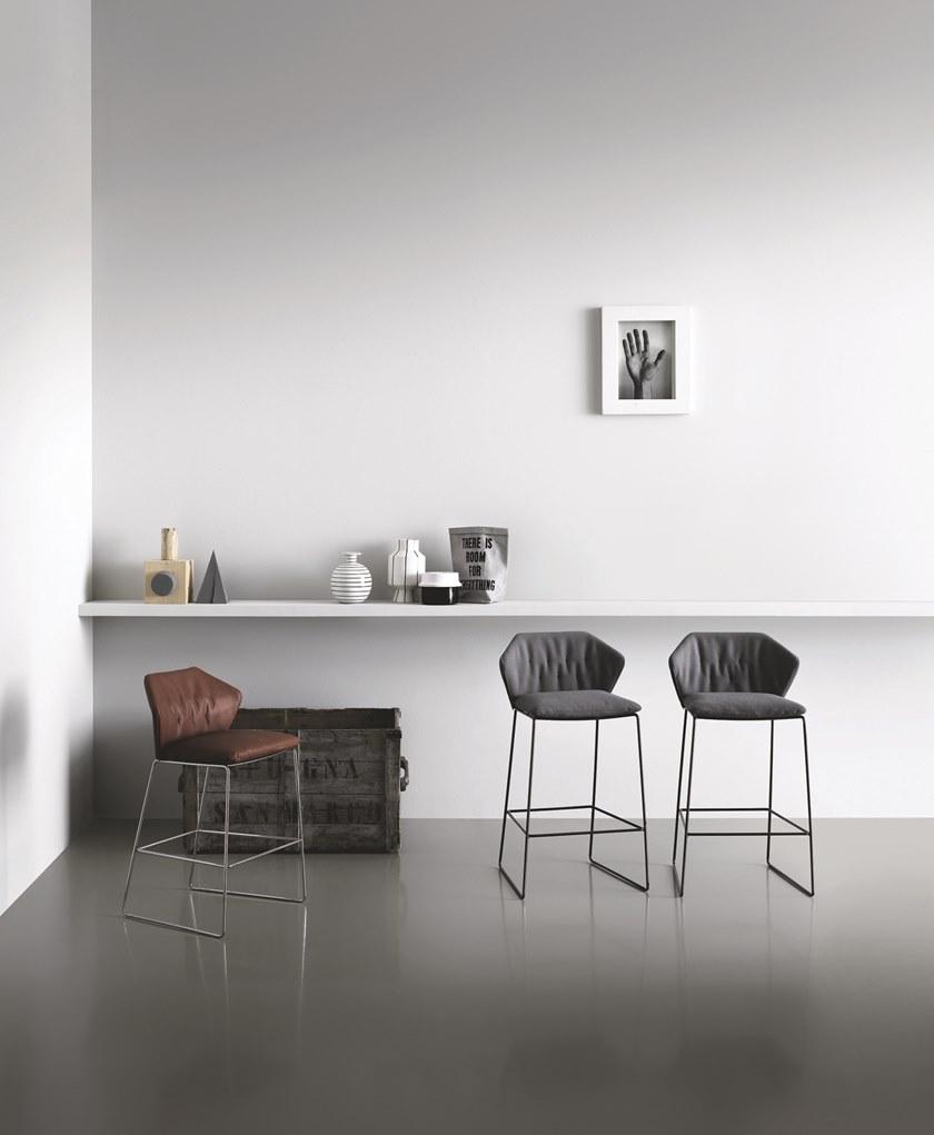 Saba Italia Табурет из саночной ткани с подставкой для ног New york sun-id-1403167 - Вид №2